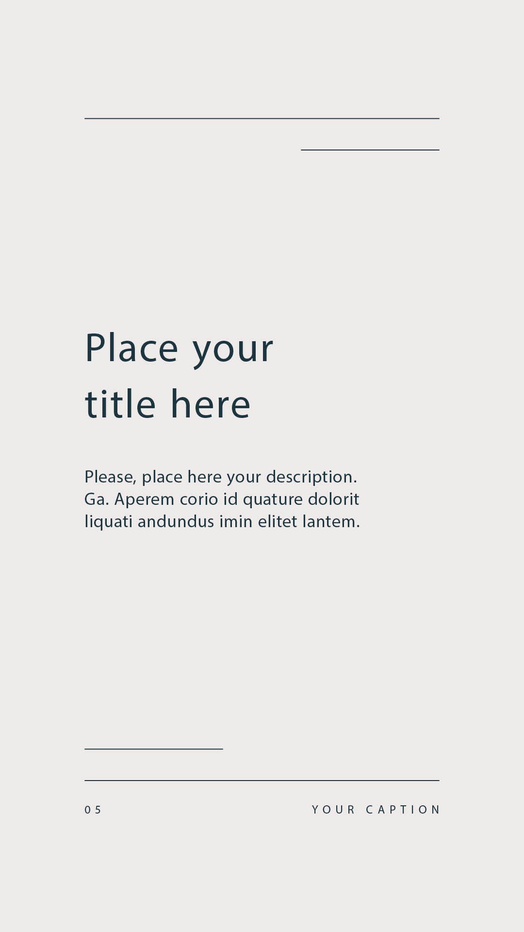 Minimalistic &amp; Clean Social Media Layouts